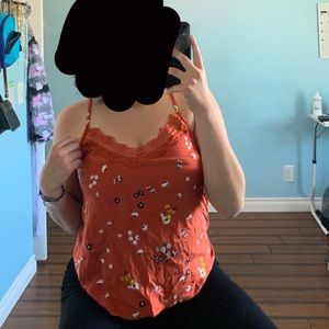 Tank top with flowers on it from AJO